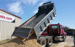 SBF Construction and Paving Dump Truck Hauling in Texas
